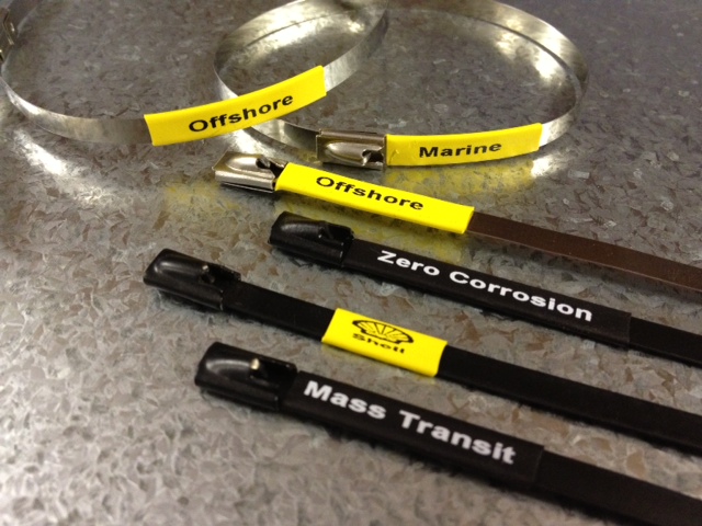 Printed Stainless Steel Cable Ties