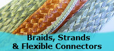Tubular Copper Braids, Strands & Flexible Connectors